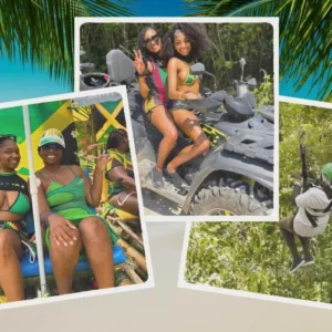 Ziplining, Bamboo Rafting & ATV Adventure Triple Tour