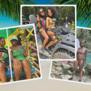 Bluehole, Bamboo Rafting & ATV Adventure Triple Tour