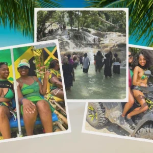 Dunn's River Falls, Bamboo Rafting & ATV Adventure Triple Tour